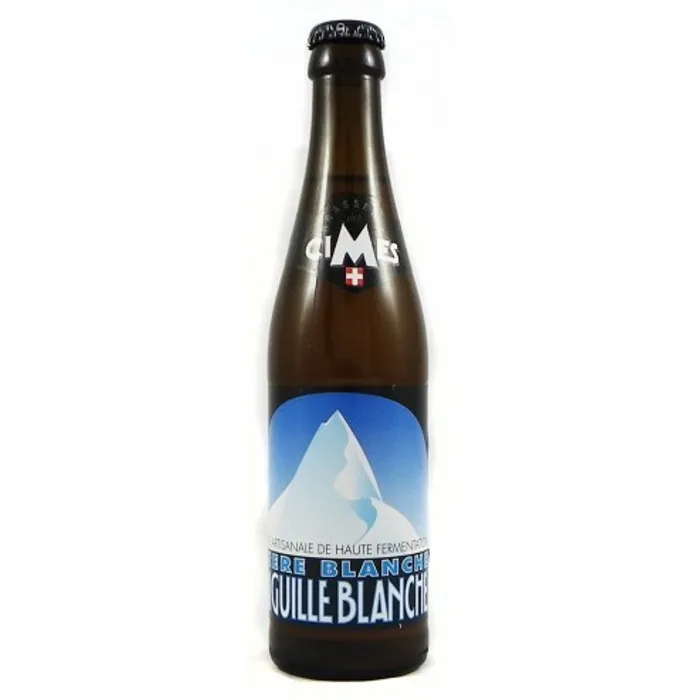 Bière Pale Ale Aiguille Blanche Blanche – Brasserie Les Cimes – 5° – 33cl