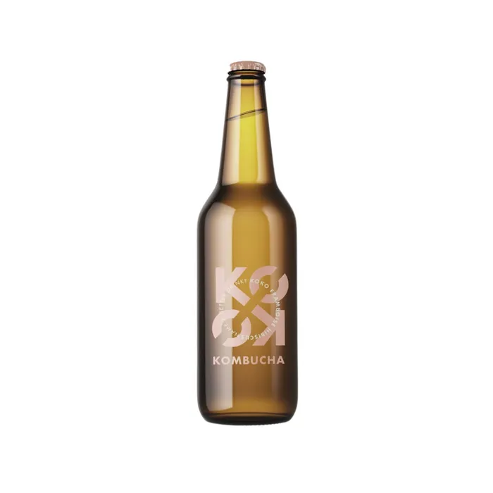 Thé & infusion glacé Koko Kombucha Framboise Hibiscus Bio  – 33cl