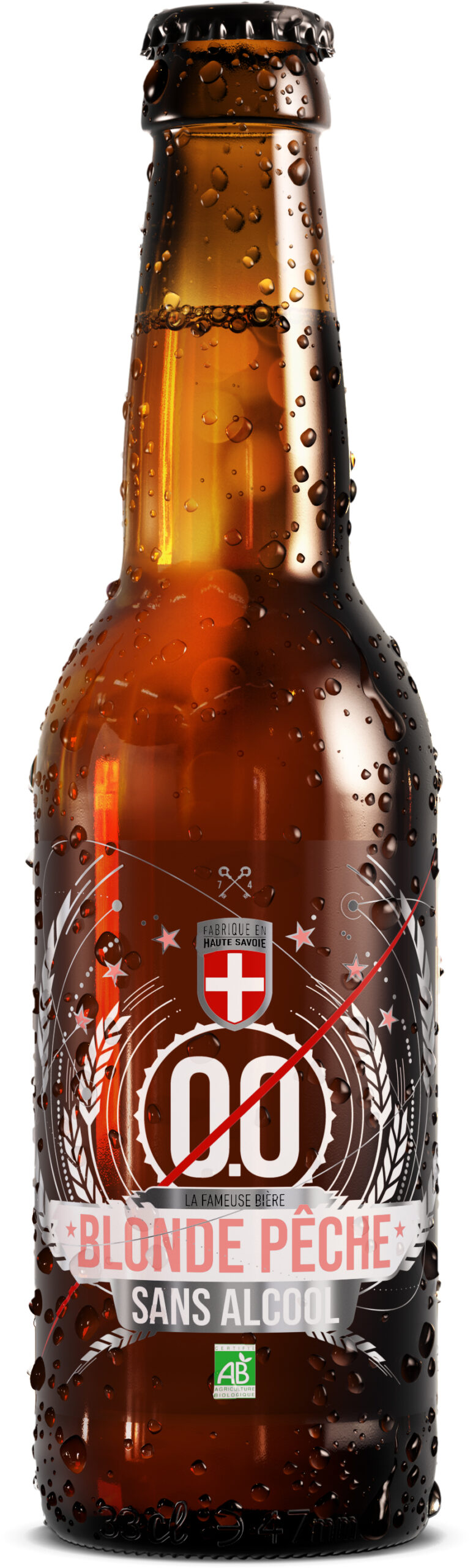 BS BLONDE PÊCHE BIO SANS ALCOOL 0,0% VOL – 33cl
