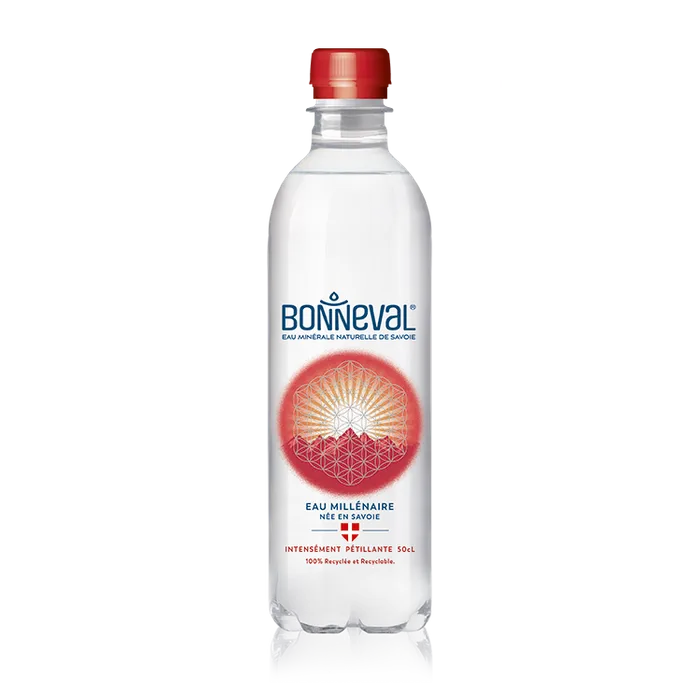 Eau minérale naturelle gazeuse Bonneval | 50cl